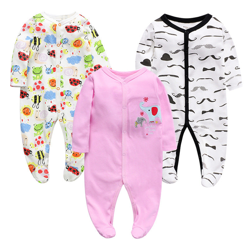 Vêtements une pièce en coton pour bébé 