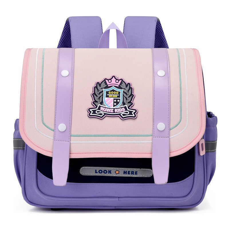 Sac à dos pour écoliers du primaire, sac à dos de Style britannique pour garçons et filles, réduction de la charge, pour enfants