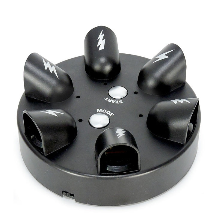 Detector de mentiras del latido del corazón de la descarga eléctrica micro del adulto divertido complicado del polígrafo de 6 ranuras