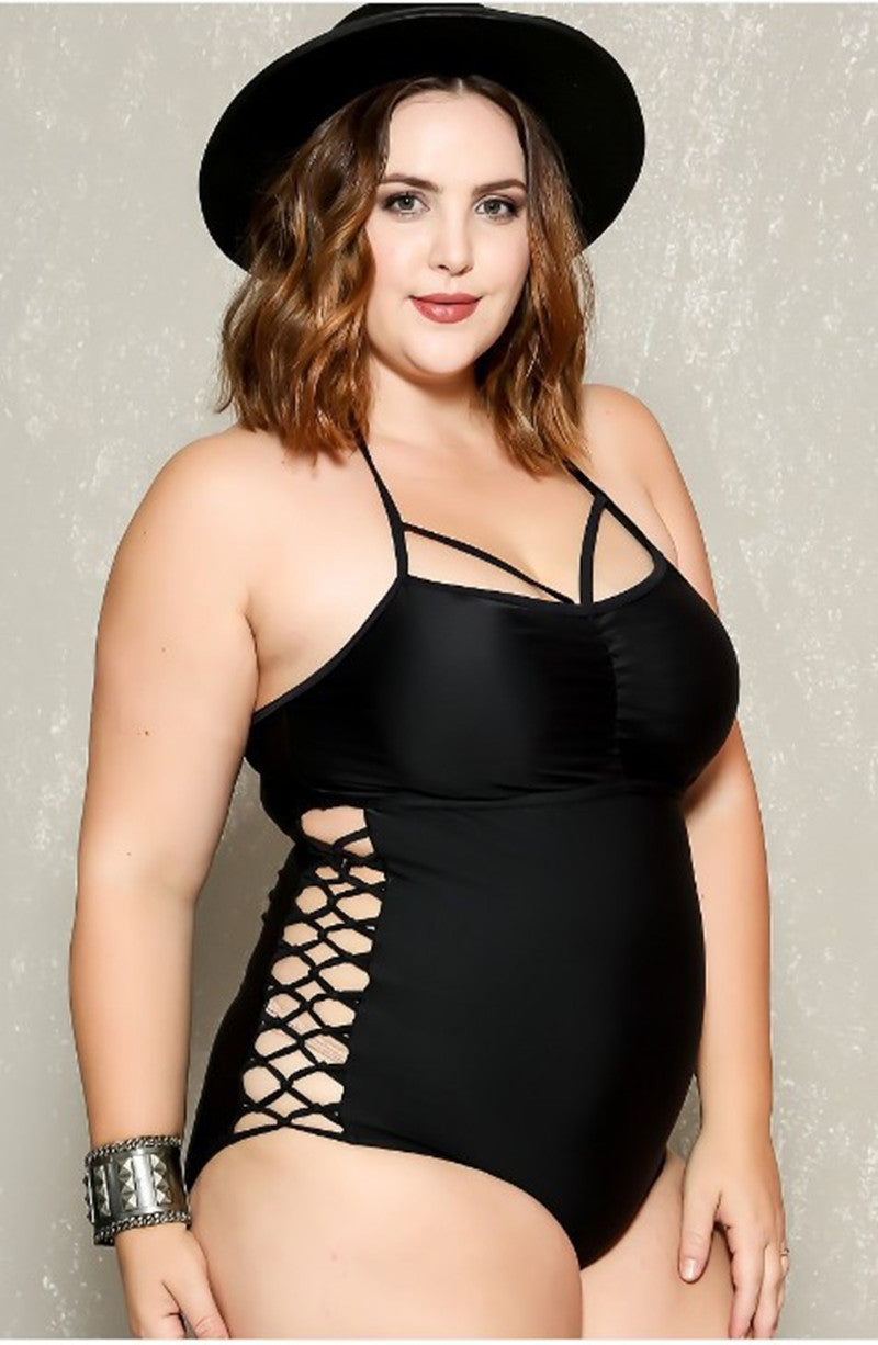 Maillot de bain une pièce grande taille