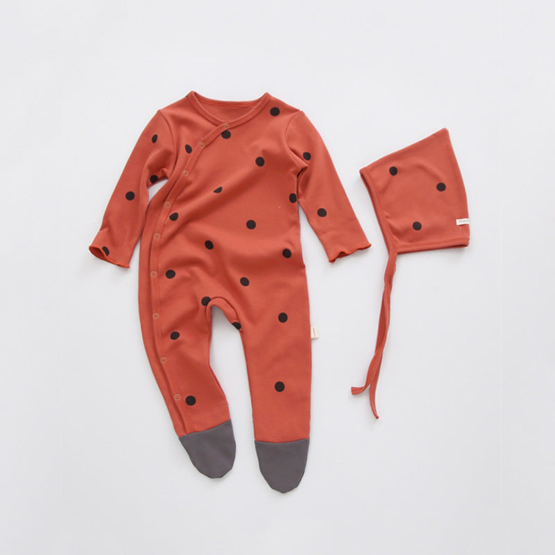 Mameluco estampado de algodón para bebés