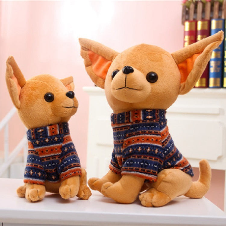 Muñeca de perro juguetes de peluche