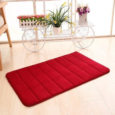 Alfombra de algodón con memoria