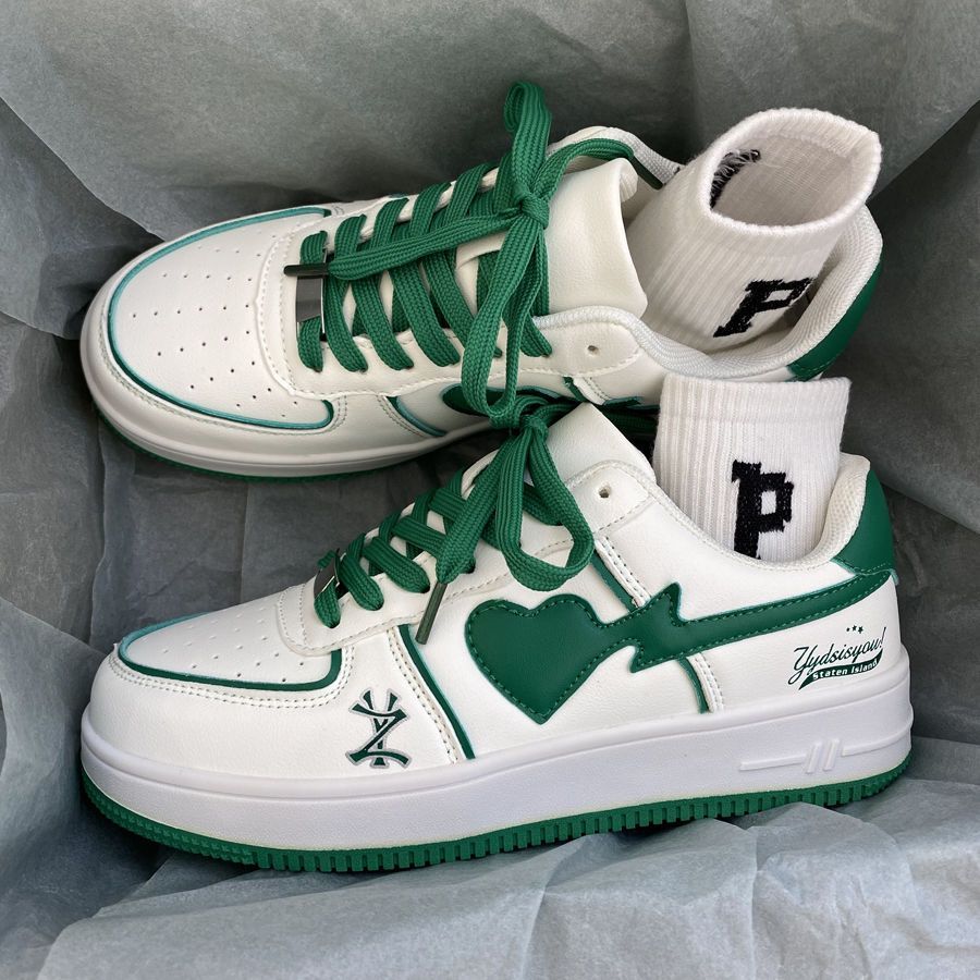 Trendy Love – chaussures blanches décontractées, chaussures de planche d'exercice légères et polyvalentes pour femmes