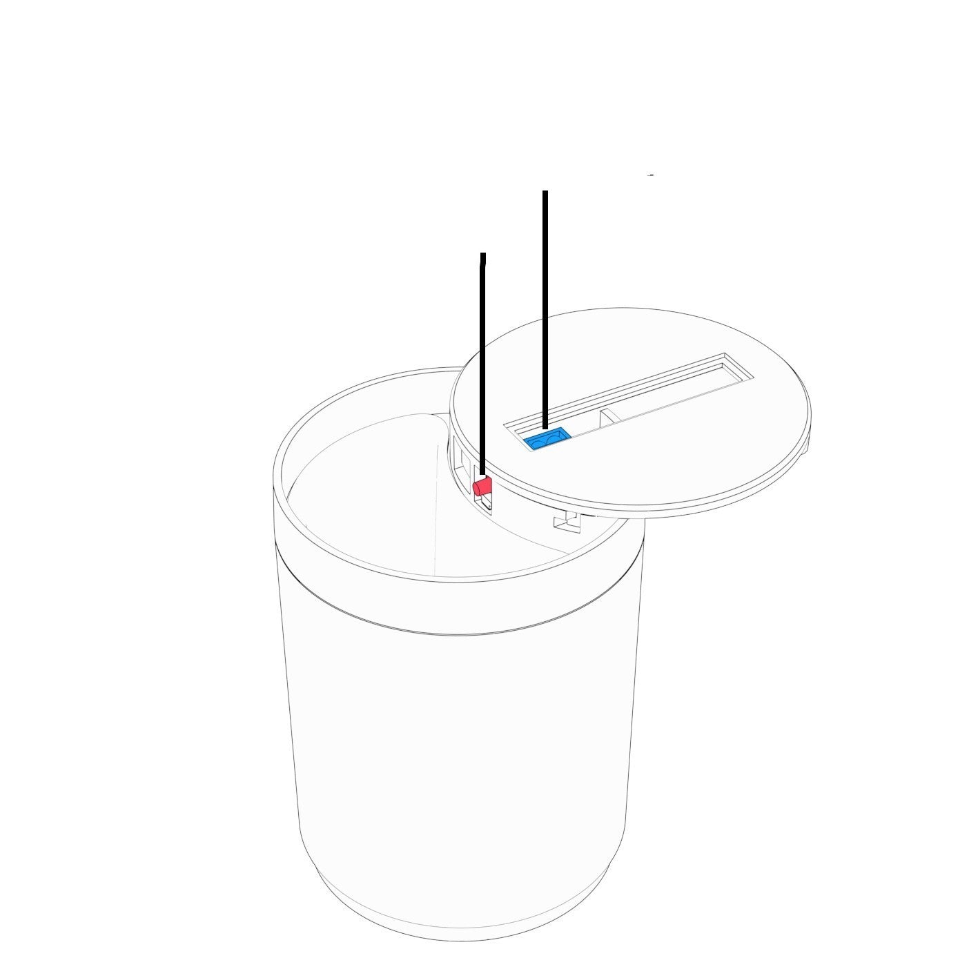 Automatic Opening And Closing Ashtray Car Supplies