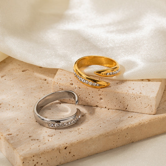Stainless Steel Women's Ring