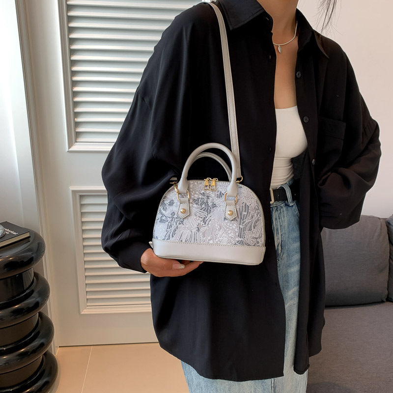 Sac messager à bandoulière avec motif de mode populaire pour femmes, sacoche Simple et Portable