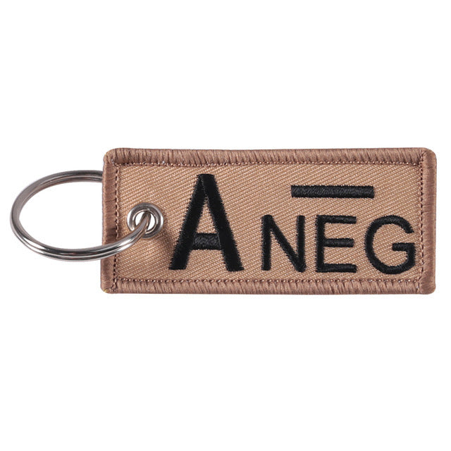 Blood Type A B O Blood Type Keychain Lanyard