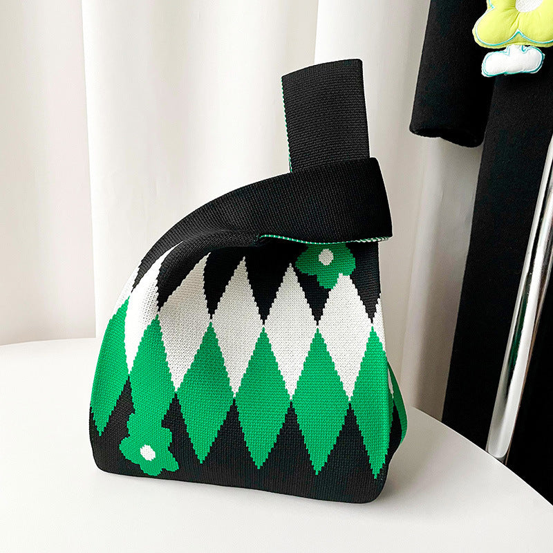 Bolso de hombro tejido todo fósforo de moda de alta calidad con diseño de interés especial