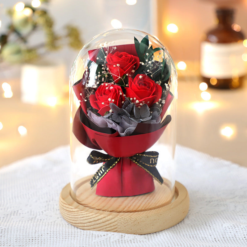 Bouquet Verre Couverture Cadeau De Noël