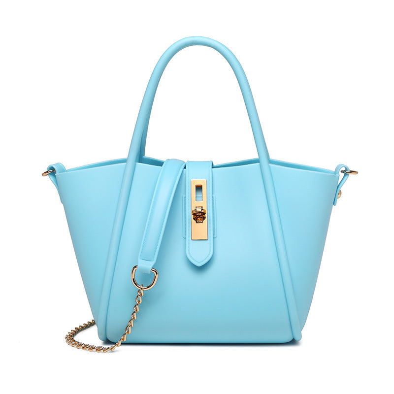 Sac messager portatif d'épaule de panier de légumes de mode en cuir des femmes