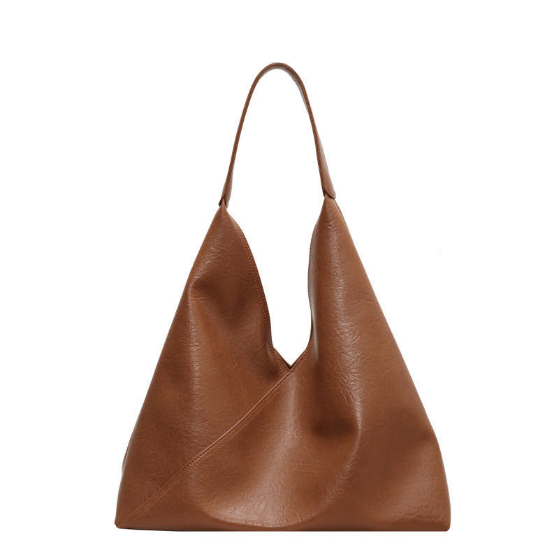 Sac messager rétro doux de grande capacité pour femmes