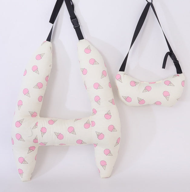 Oreiller de couchage en voiture simple pour enfants