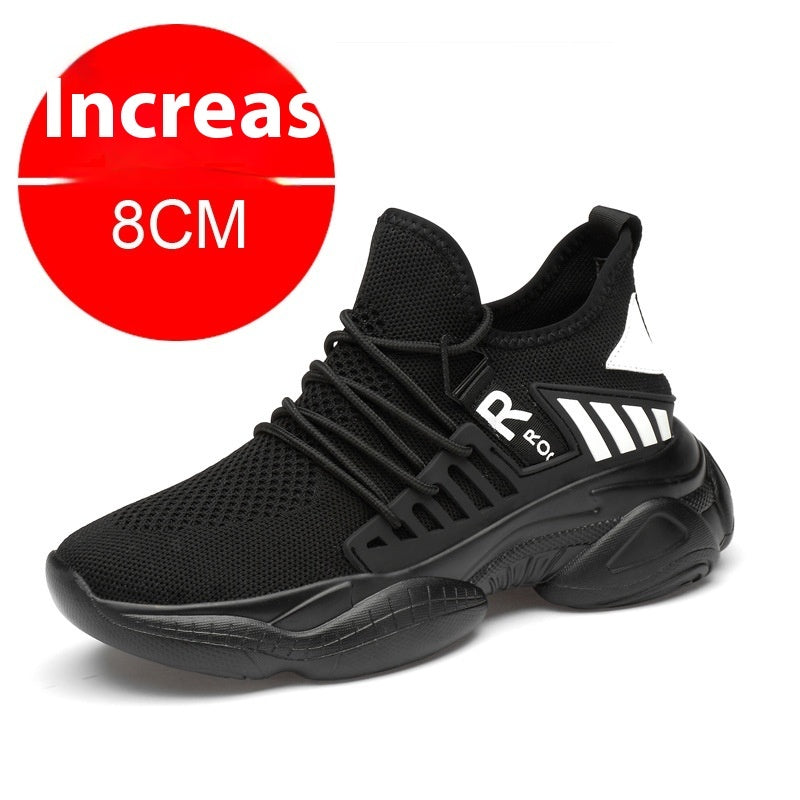 Chaussures de sport décontractées à talon de mode pour hommes d'ascenseur