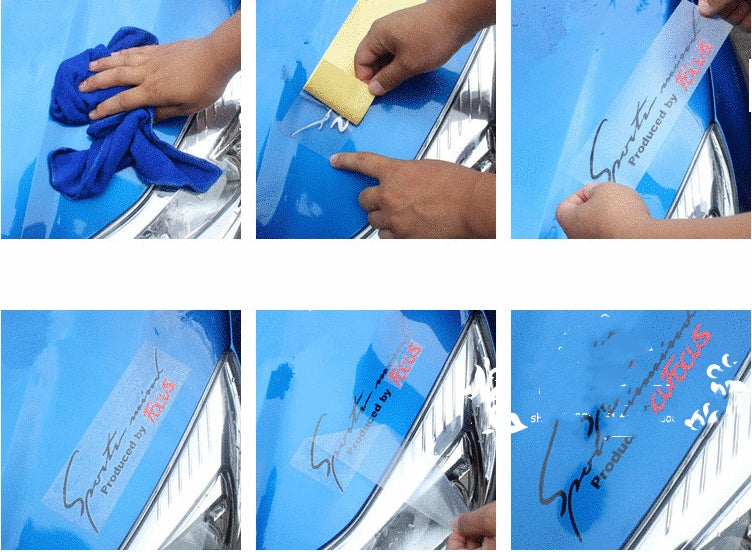 Etiqueta engomada del coche del patrón del leopardo de la motocicleta reflectante