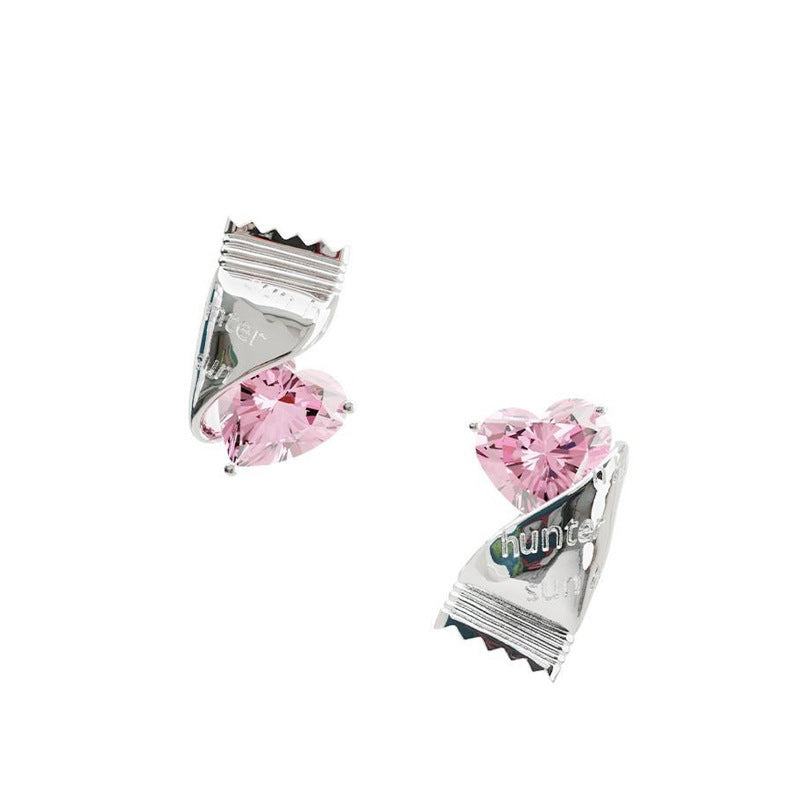 Boucles d'oreilles pour femmes, Ins, douce, Cool, chaude, fille, Design d'intérêt particulier, amour, bonbons