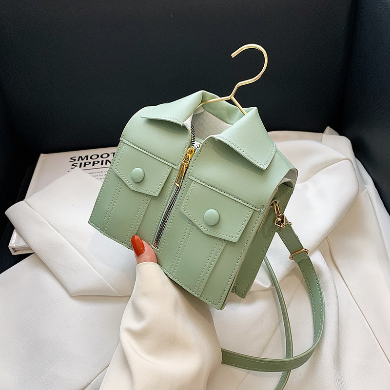 Veste tridimensionnelle d'été pour vêtements, petit sac carré à bandoulière
