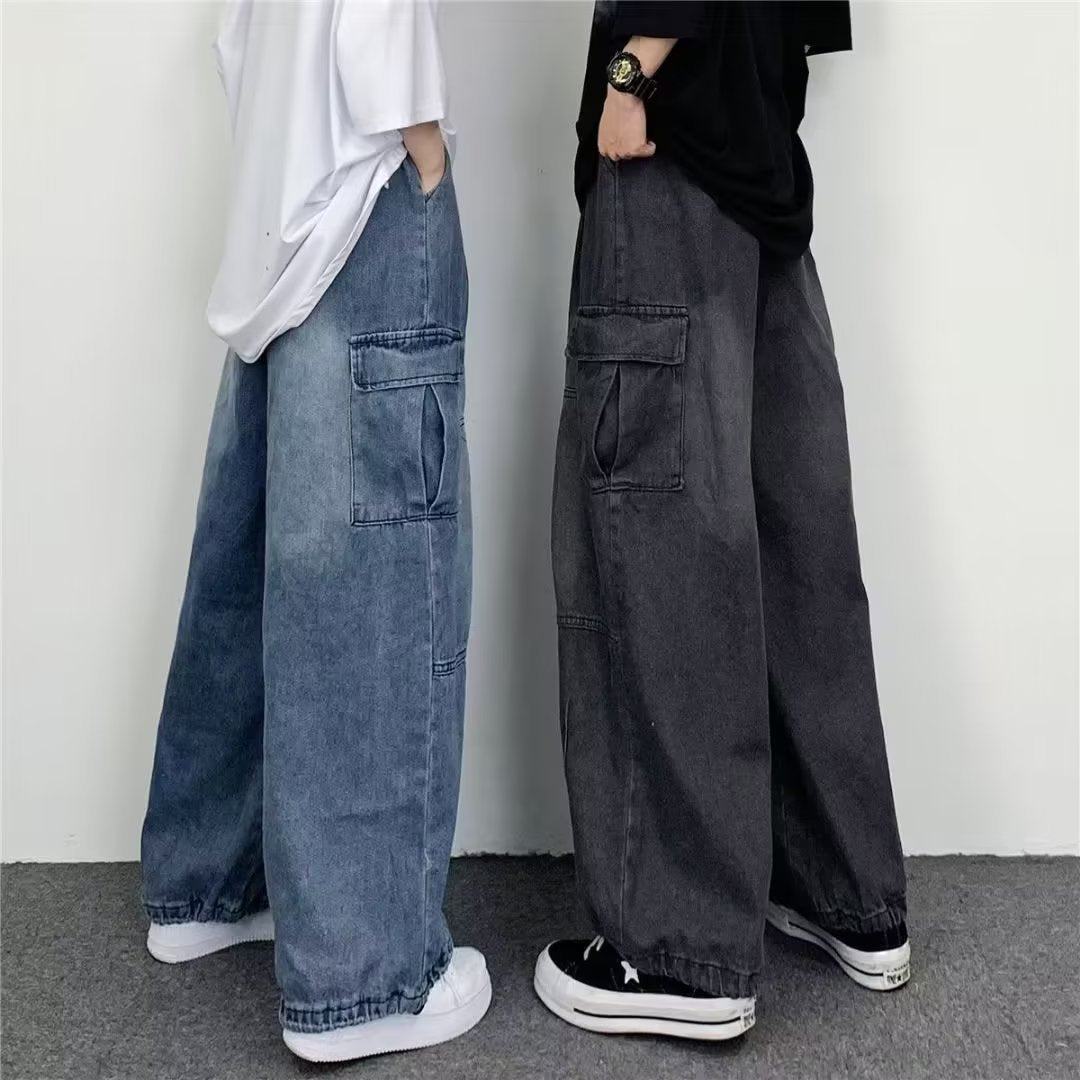 Men's Jeans Couple Trendy Brand Trousers