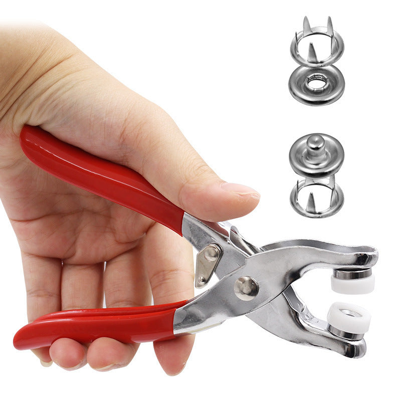 Hand Pressure Snap Fastener Pliers Installation Tool