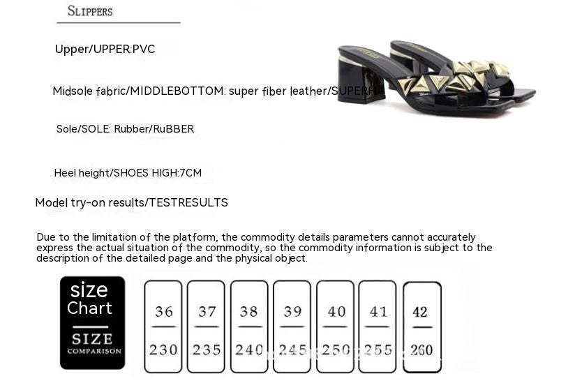 Temporada Zapatos altos con punta abierta Tacón grueso Sandalias al aire libre simples para mujer a juego