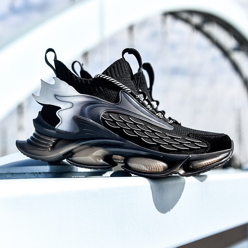 Zapatillas deportivas de malla de corte bajo y transpirables