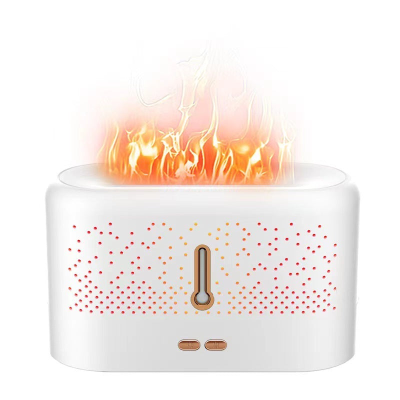Difusor ultrasónico de aromaterapia - Humidificador de llama doméstico
