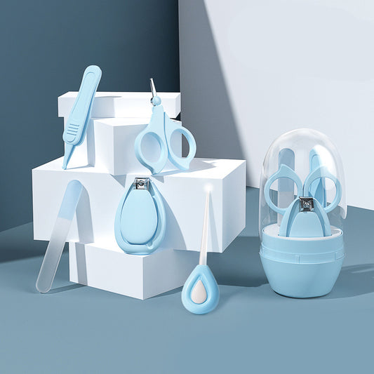 Round Can Set Baby Nail Clippers For Newborns