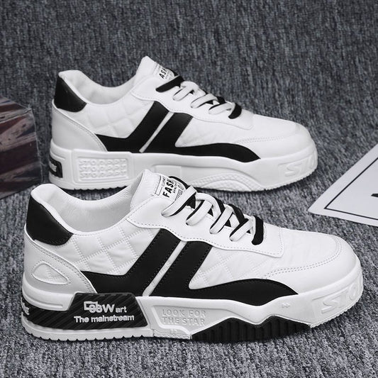 Nuevos zapatos de tabla de tela transpirable para hombre