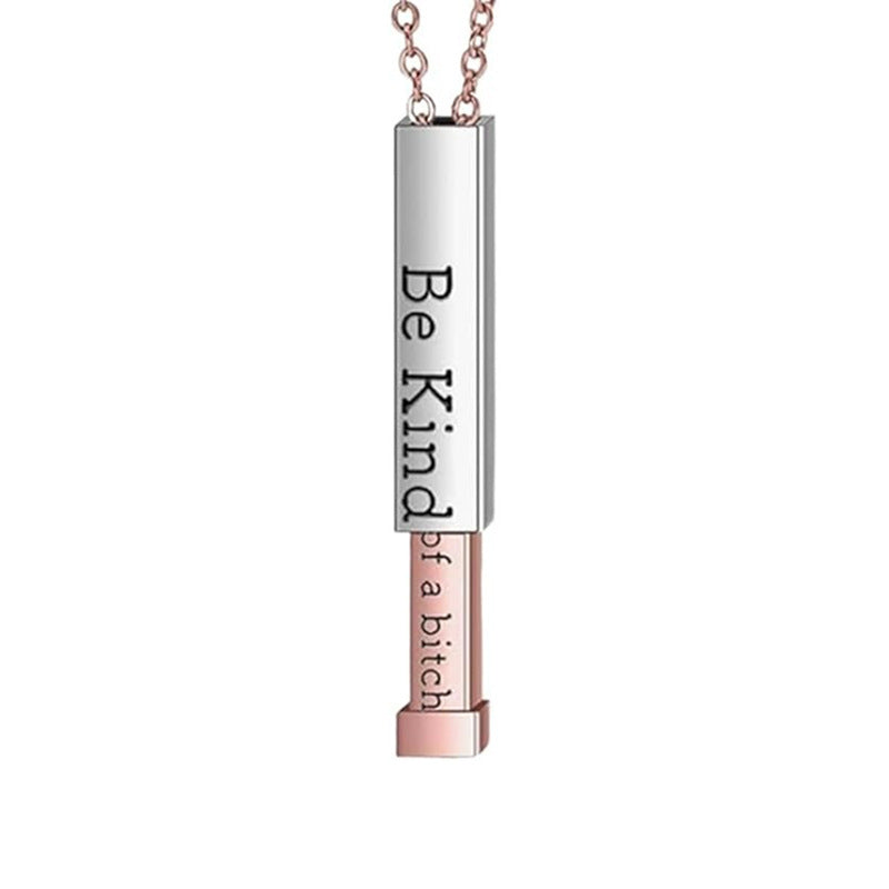 Women's Necklace With Hidden Information