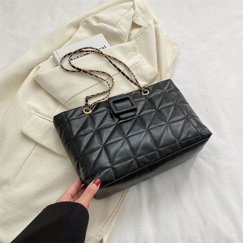 Sacs à bandoulière femme nouveau sac à chaîne en losange de style Chanel Chic et tendance