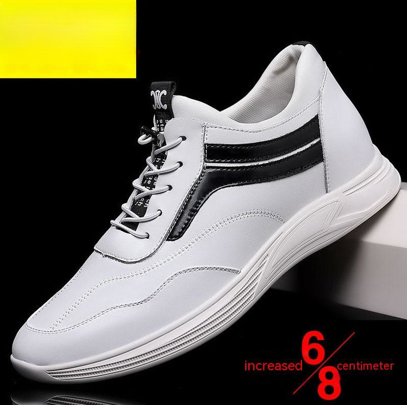 Zapatos con alzas informales de fondo suave para hombre
