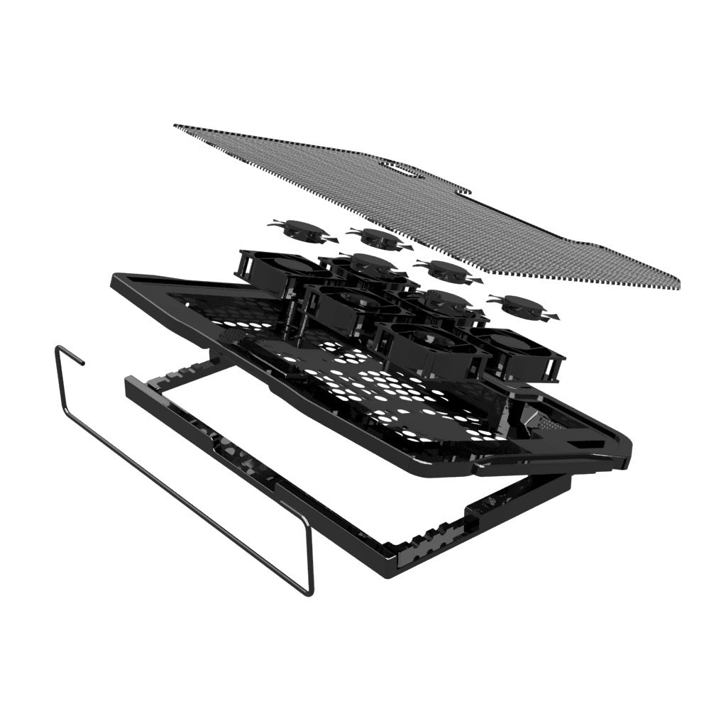 Jeu de semi-conducteurs de support de refroidissement de ventilateur de base d'ordinateur