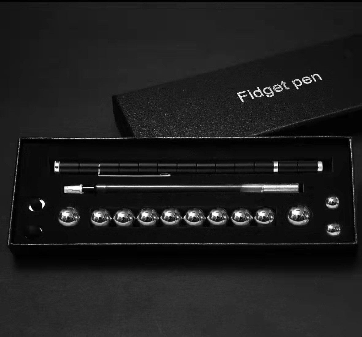 Bolígrafo Polar magnético, imán de Metal Modular, tinta de pensamiento, juguete antiestrés, enfoque antiestrés, bolígrafo táctil borrable