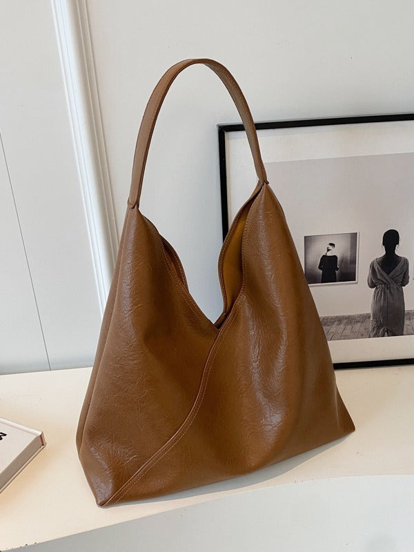 Sac messager rétro doux de grande capacité pour femmes