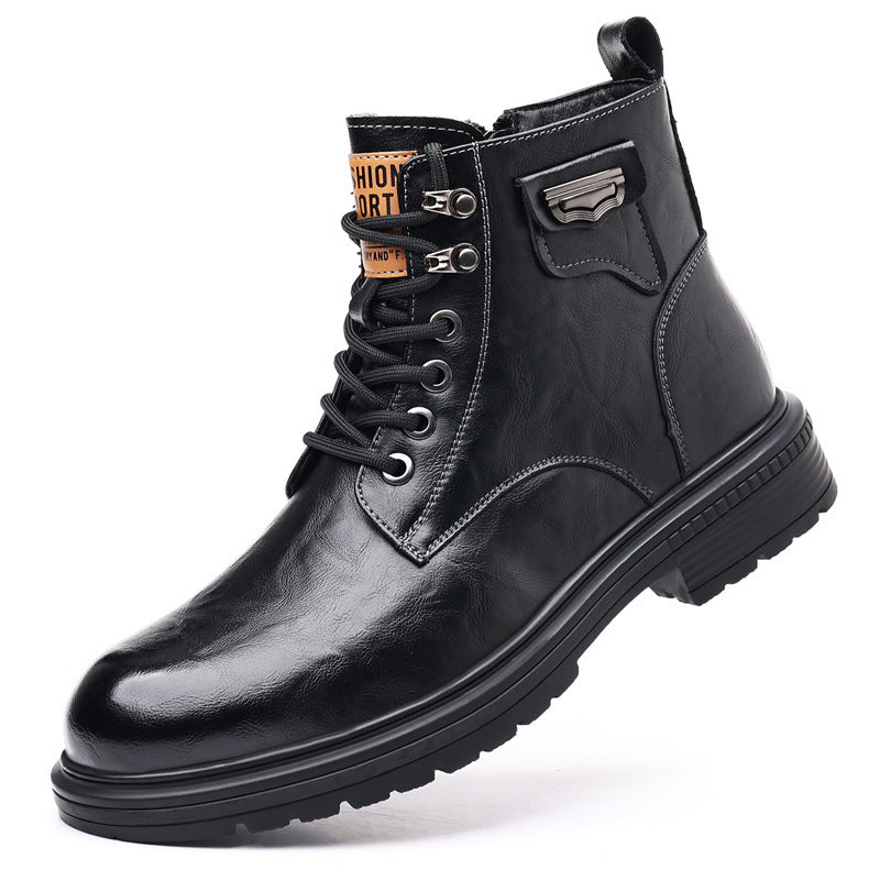 Botas de motor de transporte de moda Botines