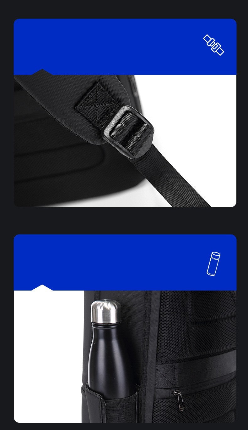 Mochila De Hombre Negocios Multifunción Impermeable