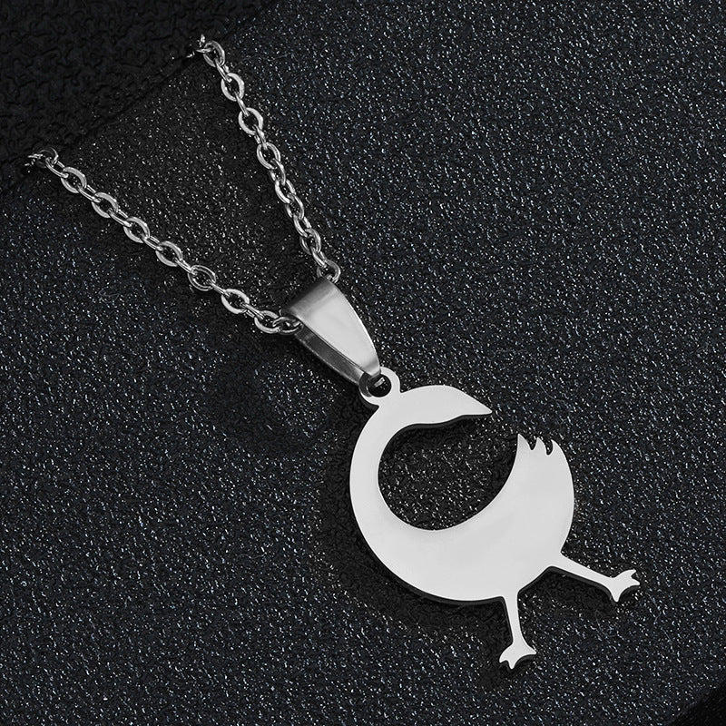 Women's Gold Stainless Steel Necklace