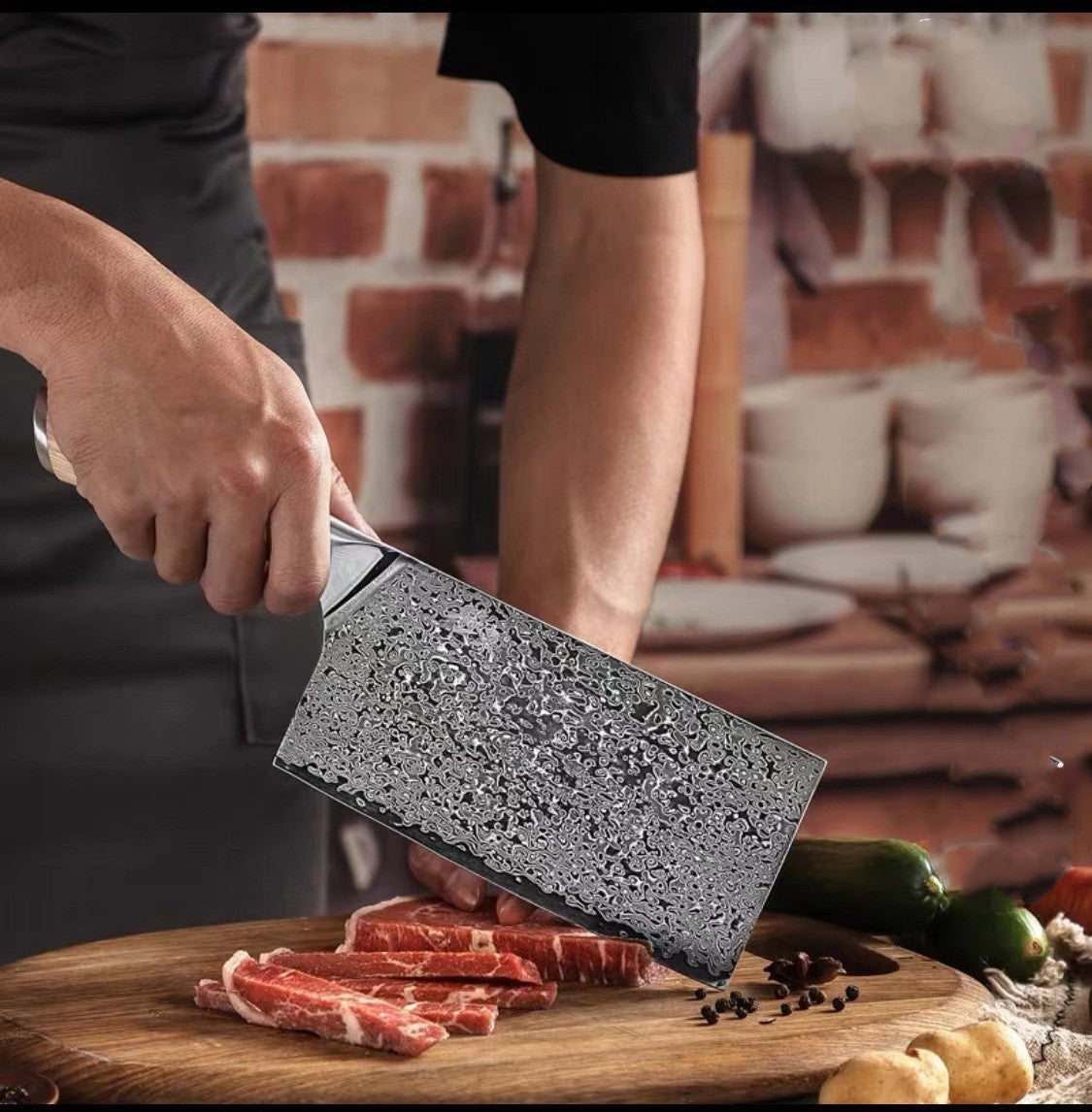 Couteau de cuisine Damas