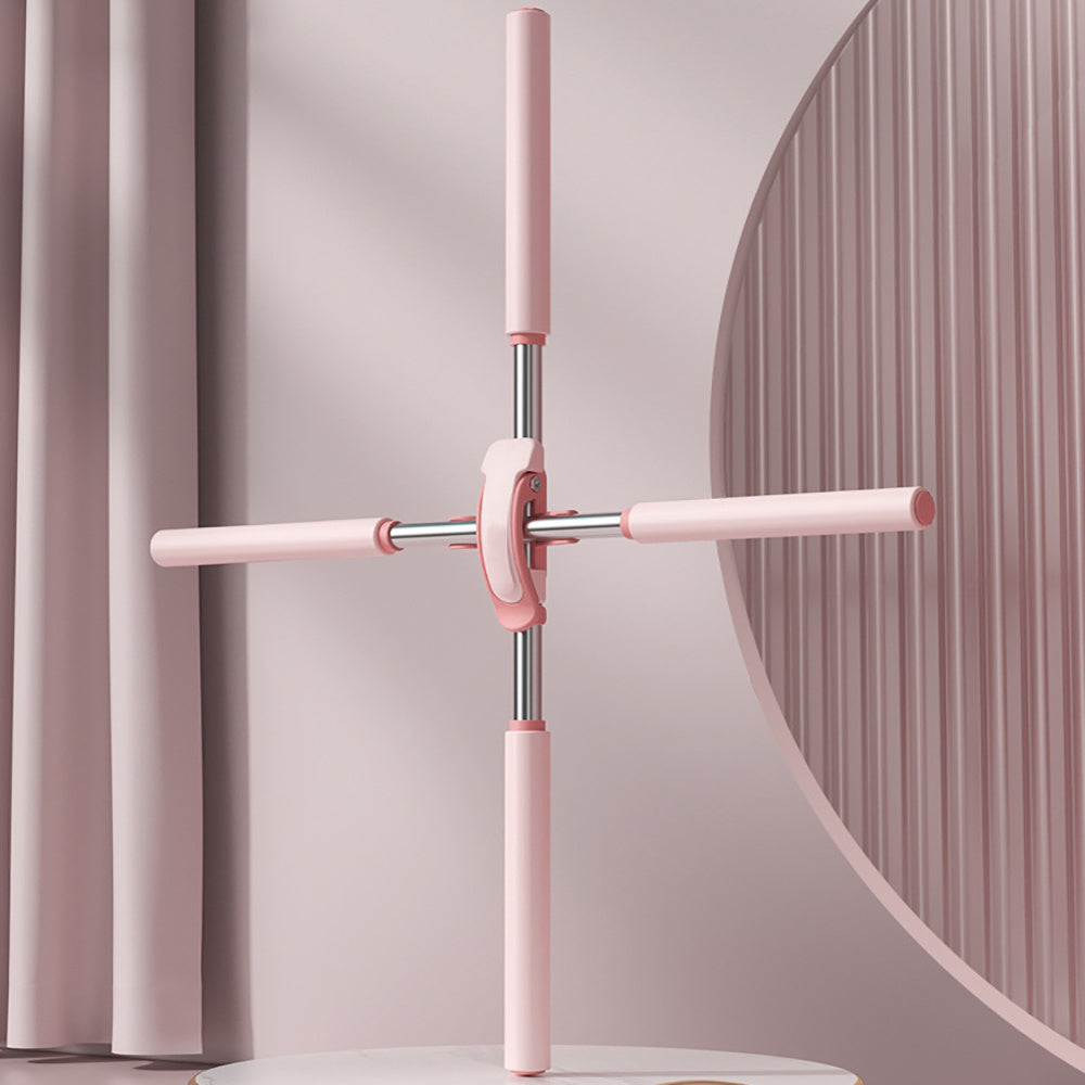 Bâton de corps Yoga épaule artefact croix en acier inoxydable