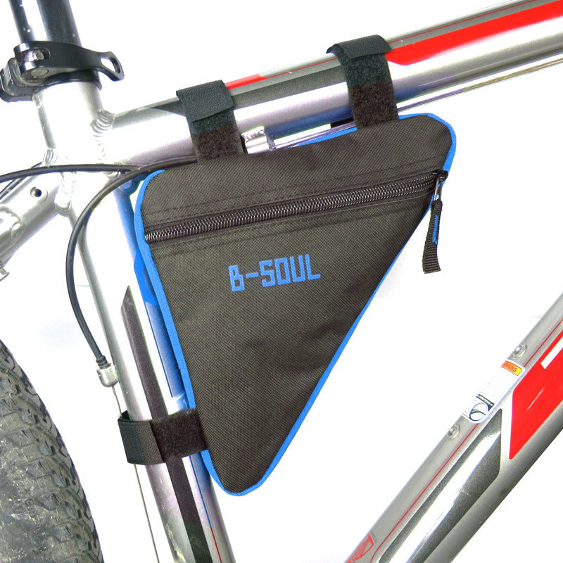 Sac de selle pour vélo de montagne, kit d'outils triangulaires, sac de faisceau supérieur, accessoires d'équipement de vélo