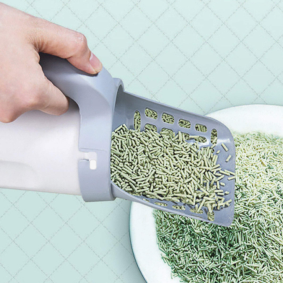 Pelle à litière en plastique pour chat, soins pour animaux de compagnie, pelle à déchets de sable, outil de nettoyage creux