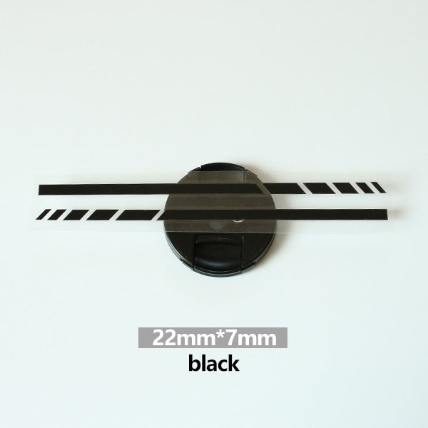 Autocollant de voiture rayé de miroir latéral