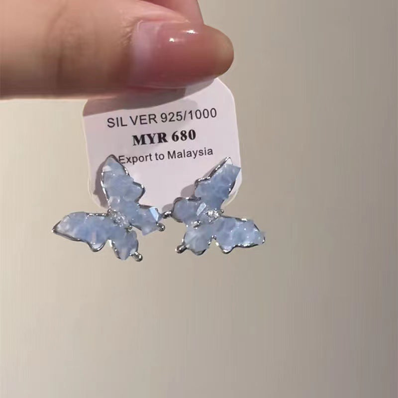 High Sense Light Luxury Temperament New Summer Exquisite Special Interest Earrings Women