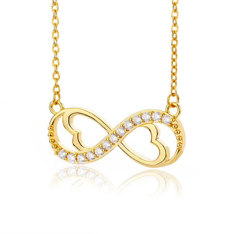 Women's 8-word Love Necklace Ornament