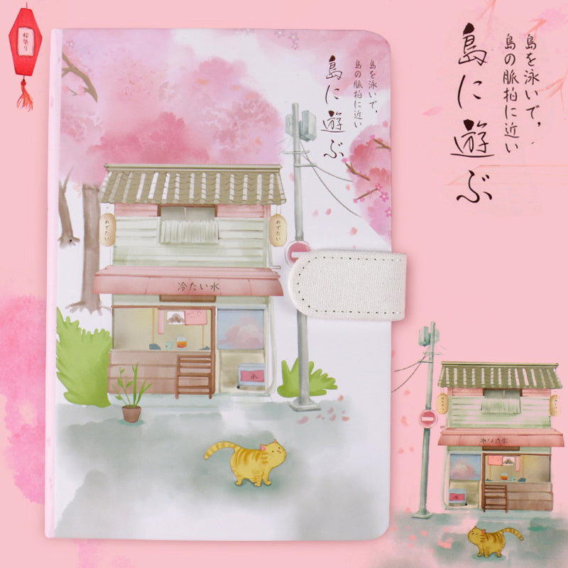 Illustration de page en couleur de compte de main de style rétro