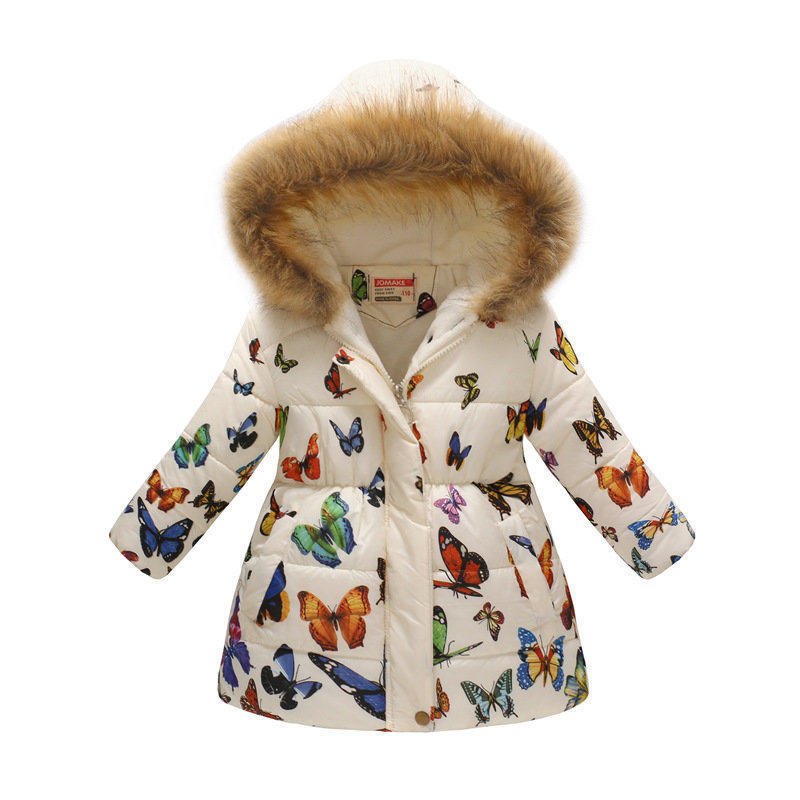 Vestes d'hiver pour enfants, manteau rembourré en coton