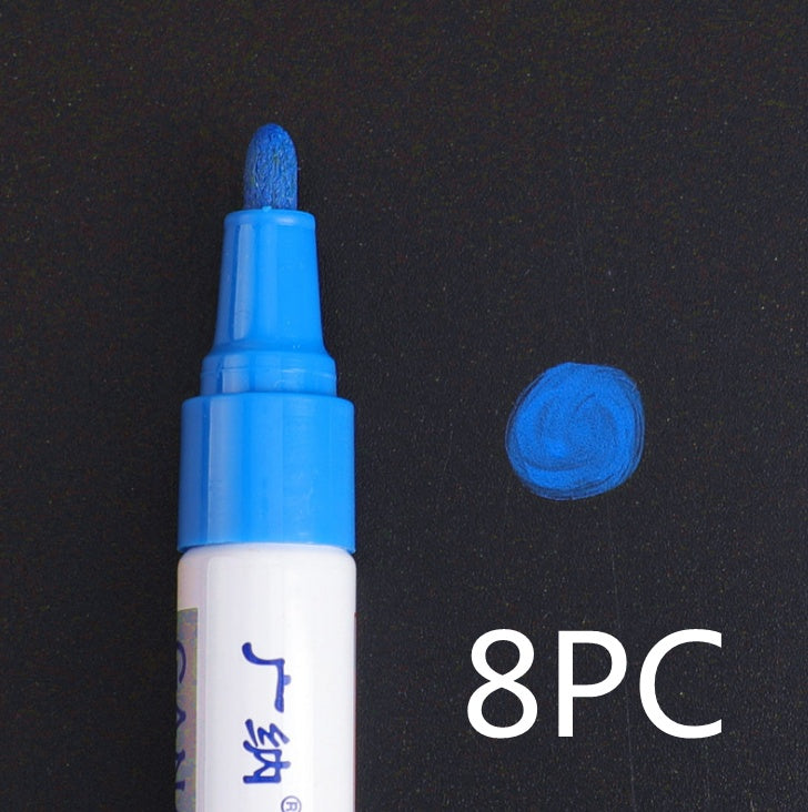 Stylo étanche coloré, bande de roulement de pneu de voiture, peinture permanente en métal CD
