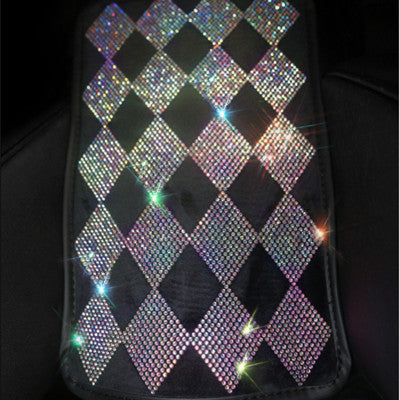 Ceinture de sécurité pour frein à main en diamant, épaulière, poignée de perçage à chaud, couverture complète de volant en diamant, couverture de rétroviseur