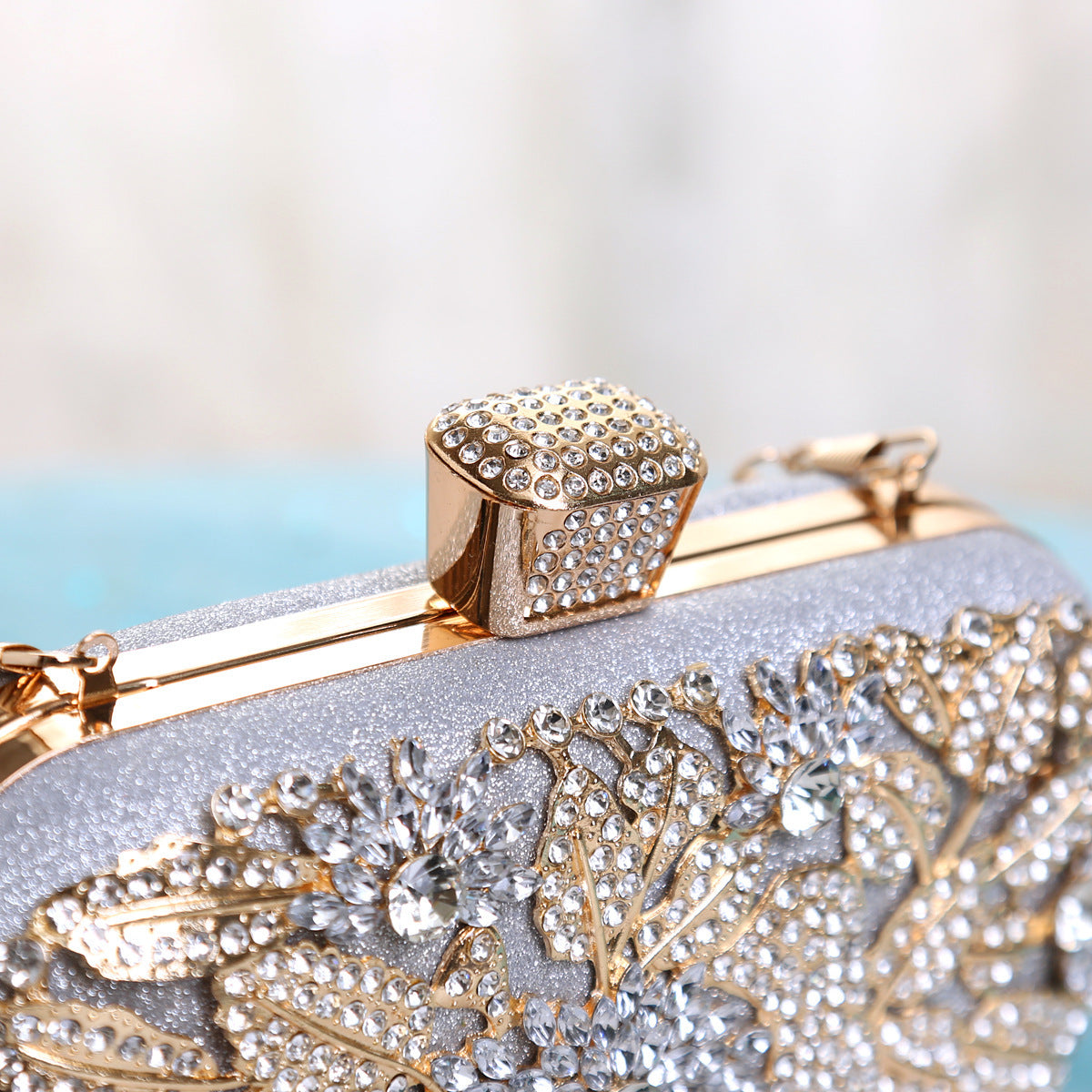 Sac à main pour dames européennes et américaines avec diamants
