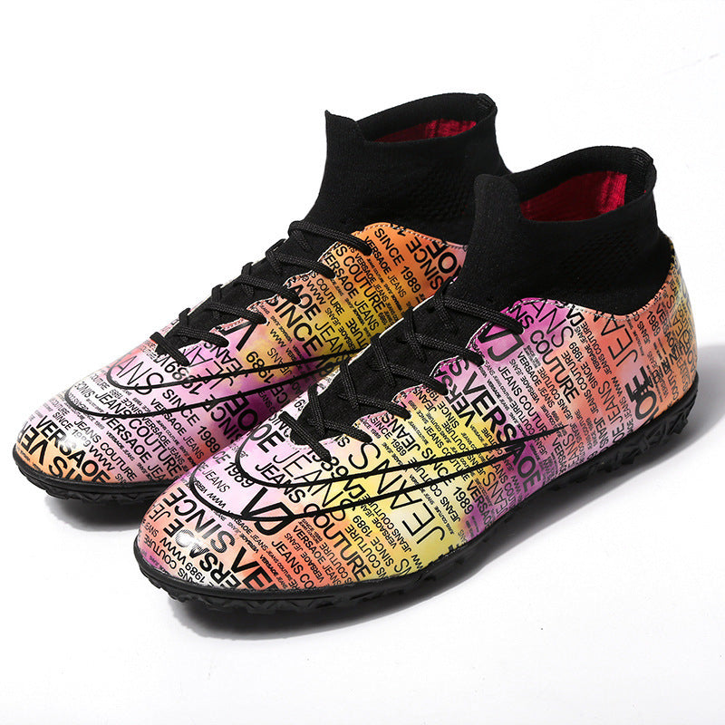 Chaussures de football montantes pour garçons et filles Tf Ongles cassés